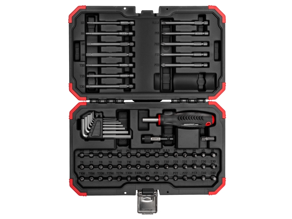 Gedore R33003067, 1,1 Kg, 67 Værktøjer