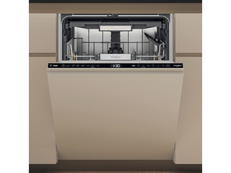 Whirlpool Wh7ia15am3ls0, Fully Built-In, Full Size (60 Cm), Black, Touch, 1.3 M, 1.55 M