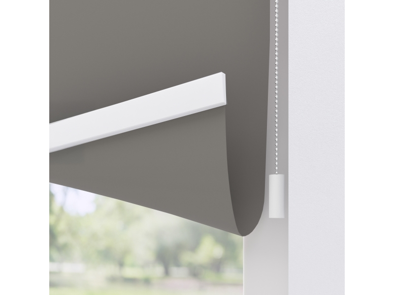 Motionblinds Trådløs Elektrisk Blackout Rullegardin 150X190 Cm - Grå