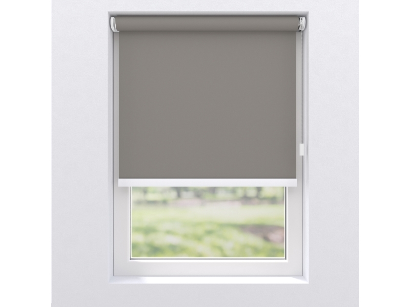 Motionblinds Trådløs Elektrisk Blackout Rullegardin 150X190 Cm - Grå
