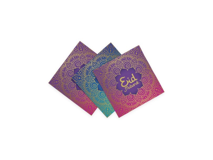 Eid Mubarak Servietter, 20 Stk
