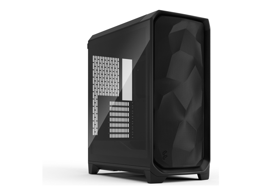 Fractal Design Meshify 3 - Tower - utökad ATX - ingen strömförsörjning (ATX) - svart TG ljus ton - USB/ljud | Datorkomponenter - Datorchassin & Tilbeör | GameStuff