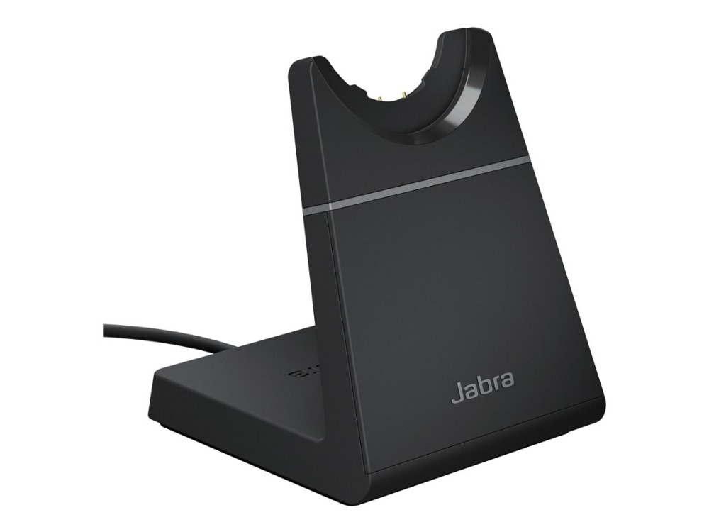 Jabra - Opladningsstander - sort - for Evolve2 65 MS Mono, Evolve2 65 MS Stereo, Evolve2 65 UC Mono, Evolve2 65 UC Stereo