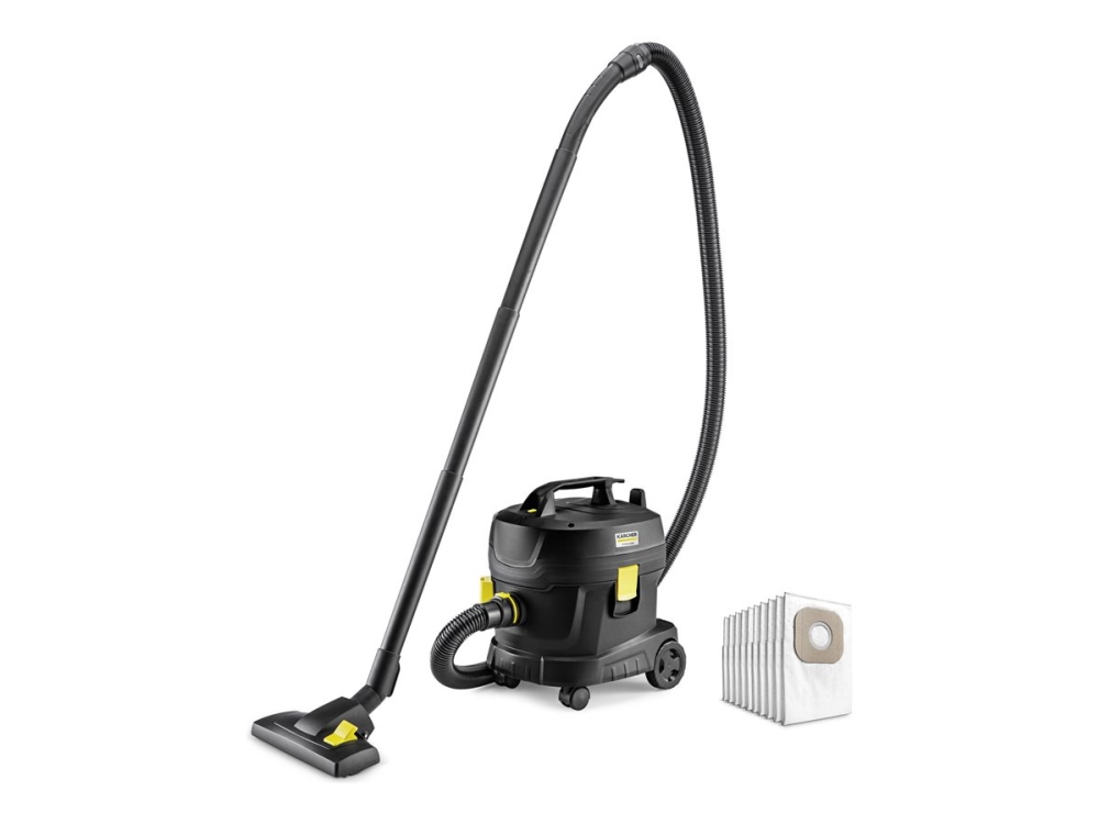 Kärcher Professional T 11/1 Classic Re!Plast Anniversary Edition - Dammsugare - med behållare - påse - svart | Vitvaror - Dammsugare - Dammsugare | GameStuff