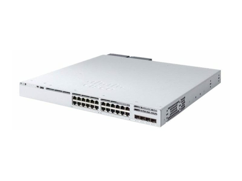 Cisco Catalyst 9300L - Network Essentials - Switch - L3 - Administreret - 24 X 10/100/1000 + 4 X Gigabit Sfp (Uplink) - Monterbar På Stativ