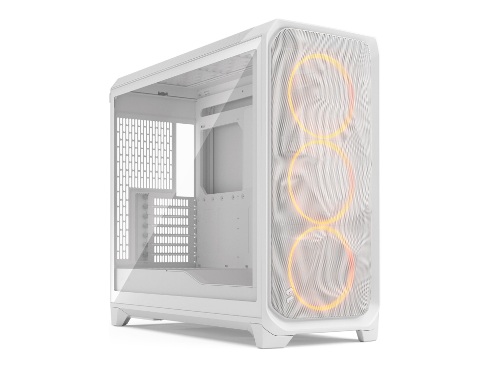 Fractal Design Meshify 3 Xl, Pc, Weiß, Atx, Eatx, Itx, Micro Atx, Ssi Ceb, Ssi Eeb, Stahl, Gehärtetes Glas, Gaming, Multi