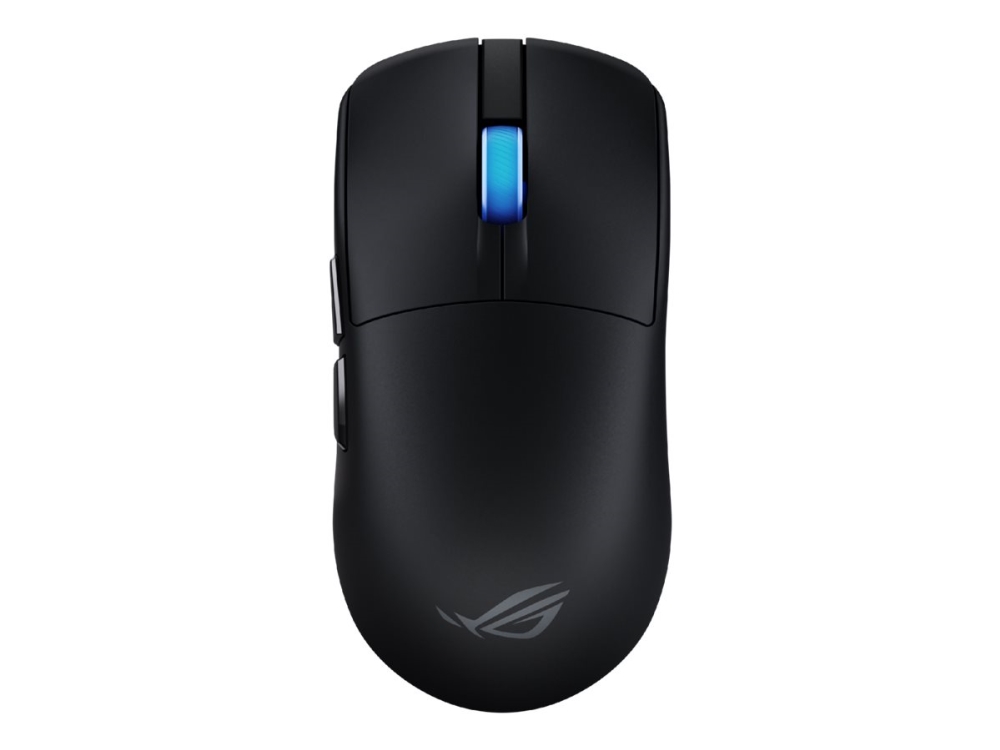 ASUS ROG Harpe II Ace - Mus - högerhänt - optisk - 6 knappar - trådlös, kabelansluten - USB 2.0, 2.4 GHz, Bluetooth 5.1 - trådlös USB-mottagare - svart | Spel - Gamingmöss & Tangentbord - Gaming möss | GameStuff