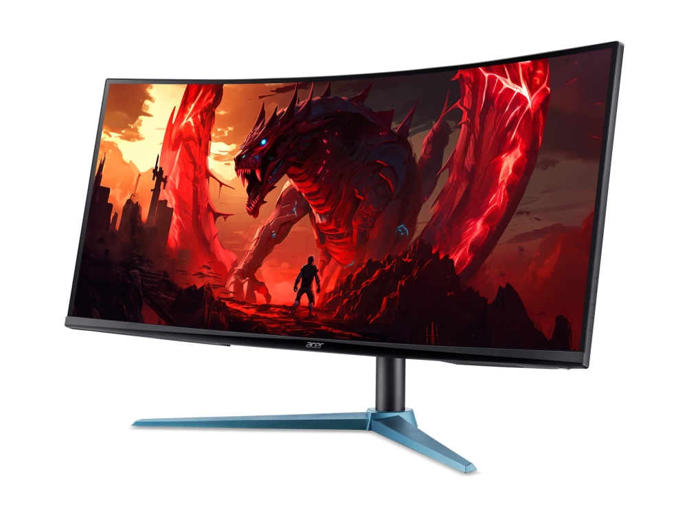 Acer Nitro Ed340cu J0bmiipx - Ed0 Series - Led-Skærm - Gaming - Kurvet - 34" - 3440 X 1440 Uwqhd - 250 Cd/M² - Hdr10 - 1 Ms - 2Xhdmi, Displayport - H