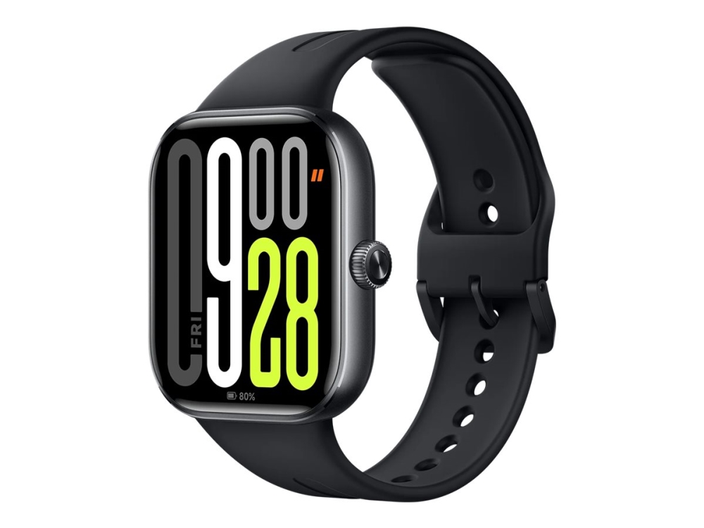 Xiaomi Redmi Watch 5 - Smart klocka med rem - TPU - handleds: 135-205 mm - display 2.07 - 164 MB - Bluetooth - 33.5 g  - obsidiansvart