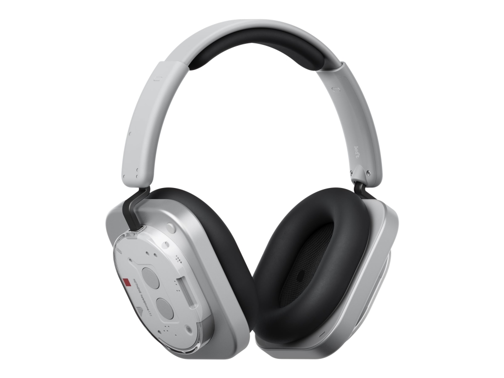 Nothing Headphone (1) - Hovedtelefoner Med Mik. - Fuld Størrelse - Bluetooth - Trådløs, Kablet - Aktiv Støjfjerning - 3,5 Mm Jackstik, Usb-C - Hvid