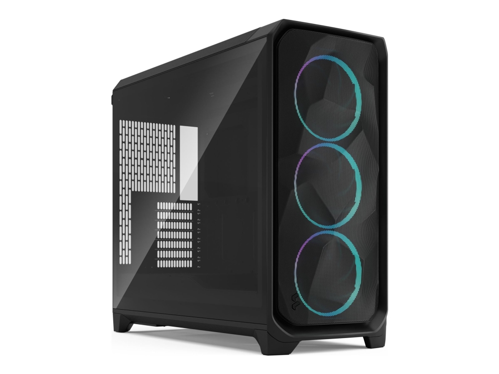 Fractal Design Meshify 3 Xl, Pc, Schwarz, Atx, Eatx, Itx, Micro Atx, Ssi Ceb, Ssi Eeb, Stahl, Gehärtetes Glas, Gaming, Multi