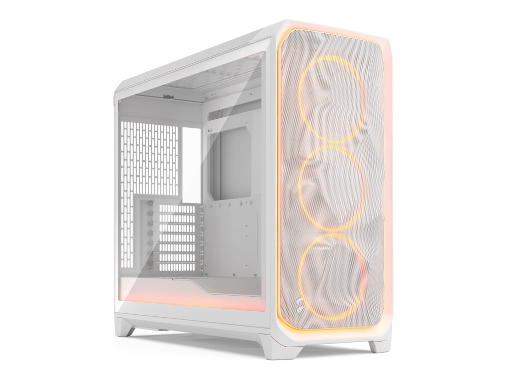Fractal Design Meshify 3 Xl, Pc, Weiß, Atx, Eatx, Itx, Micro Atx, Ssi Ceb, Ssi Eeb, Stahl, Gehärtetes Glas, Gaming, Multi