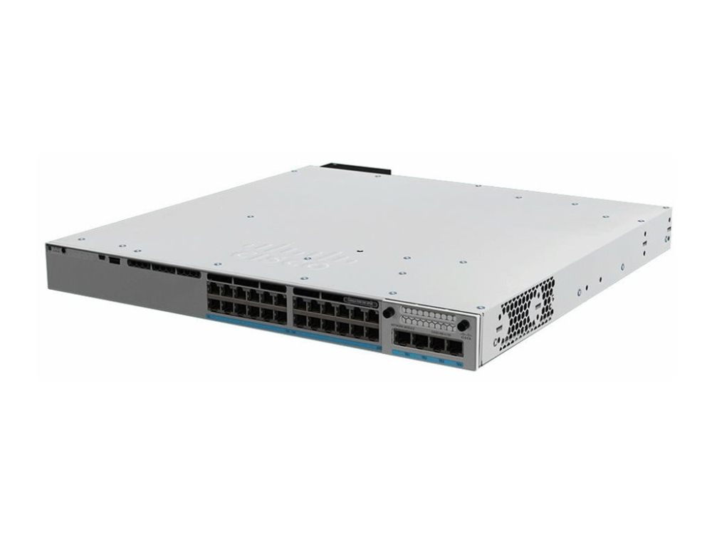 Cisco Catalyst 9300 - Network Essentials - Switch - L3 - Administreret - 24 X 10/100/1000 (Upoe) - Monterbar På Stativ - Upoe (830 W)