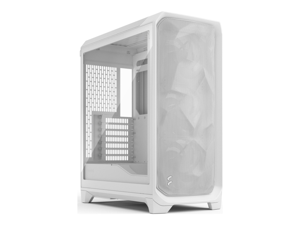 Fractal Design Meshify 3, Pc, Weiß, Atx, Eatx, Micro Atx, Mini-Itx, Stahl, Gehärtetes Glas, Gaming, 17,3 Cm