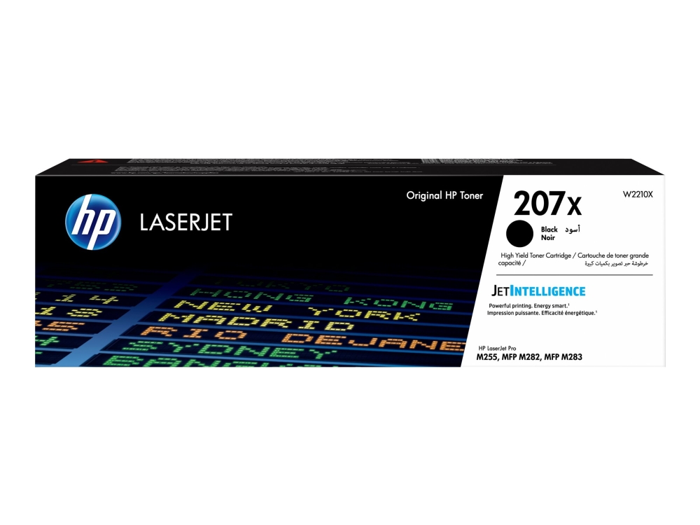 HP HP 207X Tonerkassette sort W2210X Modsvarer: N/A