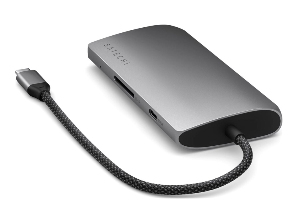 Satechi - Dockingstation - Usb-C / Usb4 / Thunderbolt 3 / Thunderbolt 4 - Hdmi, Usb-C, Thunderbolt 4, Usb4 - 1Gbe