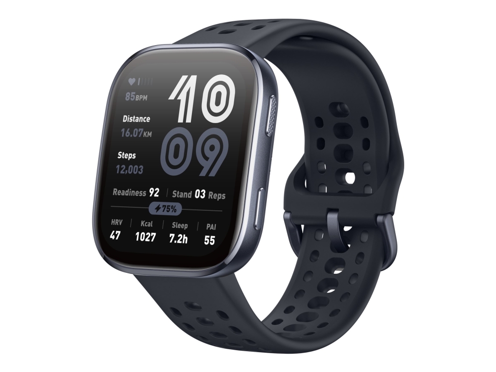 Amazfit Bip 6 smartklocka 1,97 AMOLED GPS, svart