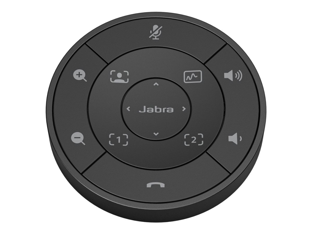 Jabra - Fjärrkontroll - svart - för PanaCast 50, 50 Room System | TV, Ljud & Bild - Videokonferenser - Tillbehör | GameStuff