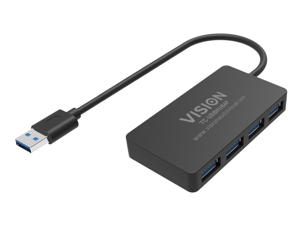 Vision - Hub - 4 X Superspeed Usb 3.0 - Desktop