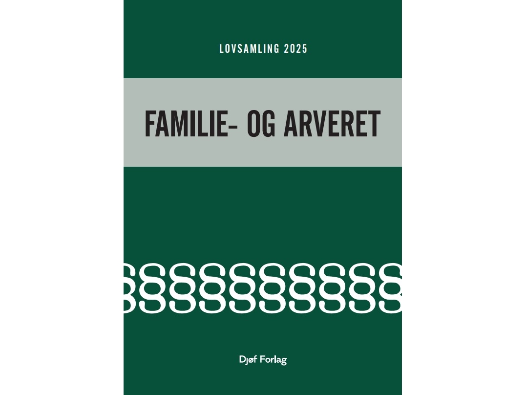 Lovsamling - Familie- Og Arveret | Nikolaj Maul Sørensen