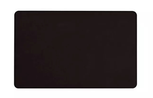 Card Food Safe Pvc 30 Mil | Box Of 500 Cards Black Glossy
