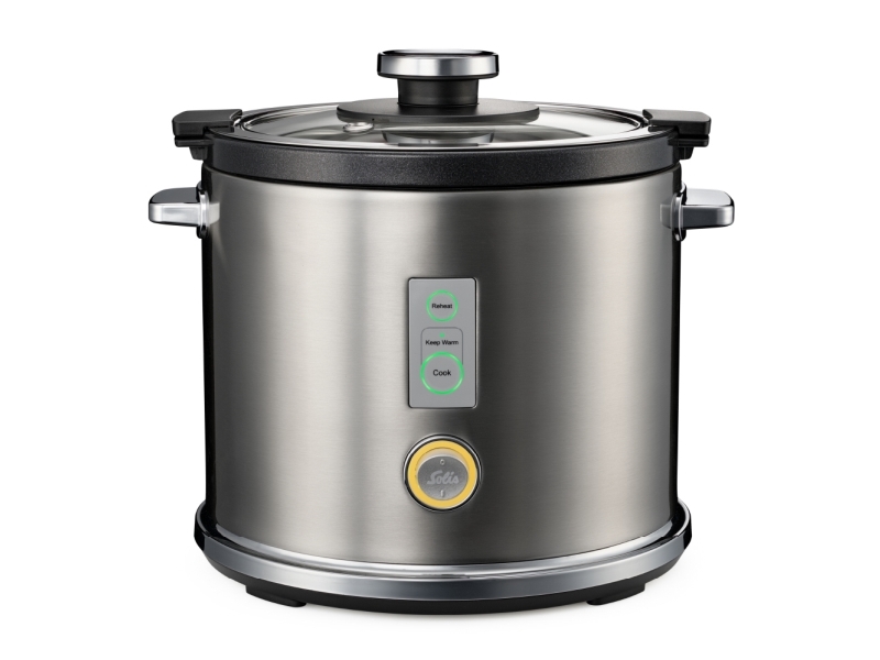 Solis 979.09, Grå, 1,2 L, Berøring, Rustfrit stål, Glas, 650 W