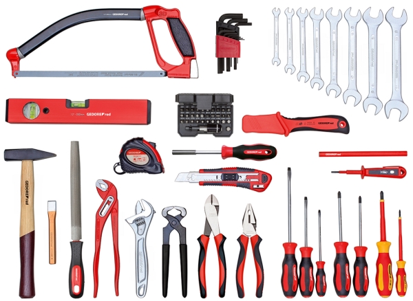 Gedore R21000072, 5,56 kg, 72 verktyg | Verktyg & Verkstad - För verkstaden - Verktygslåda & verktygssats | GameStuff