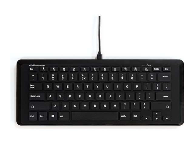 Mousetrapper Type Mini, Mini, Kabelgebunden, Usb, Qwerty, Schwarz