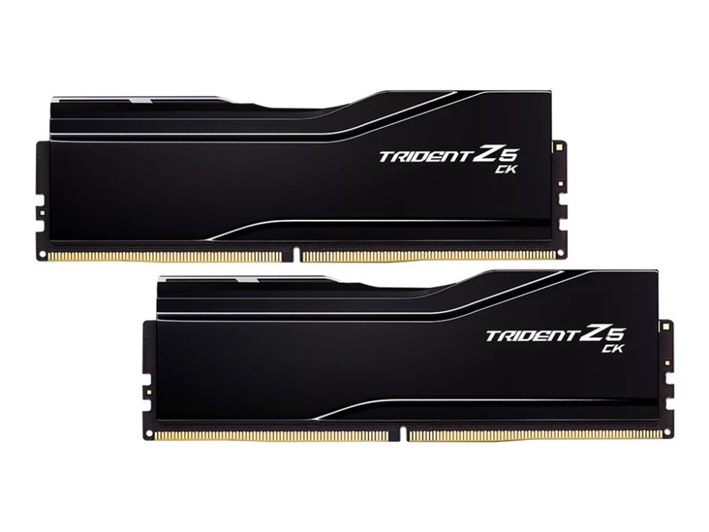 G.Skill Trident Z5 CK - DDR5 - sæt - 48 GB: 2 x 24 GB - DIMM 288-PIN - 8400 MT/s / PC5-67200 - CL40 - 1.4 V - ikke bufferet - ikke-ECC - glansfuld piano sort