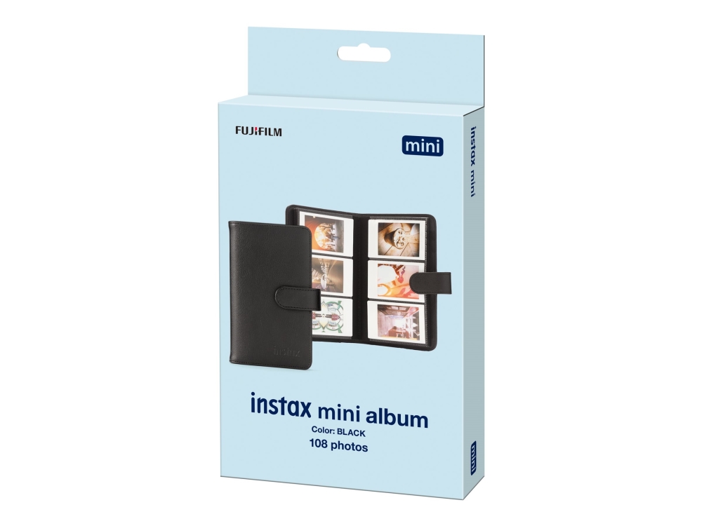 Fujifilm Instax Mini - Album - svart x 1 | Arkivering - Fotoalbum - Fotoalbum | GameStuff