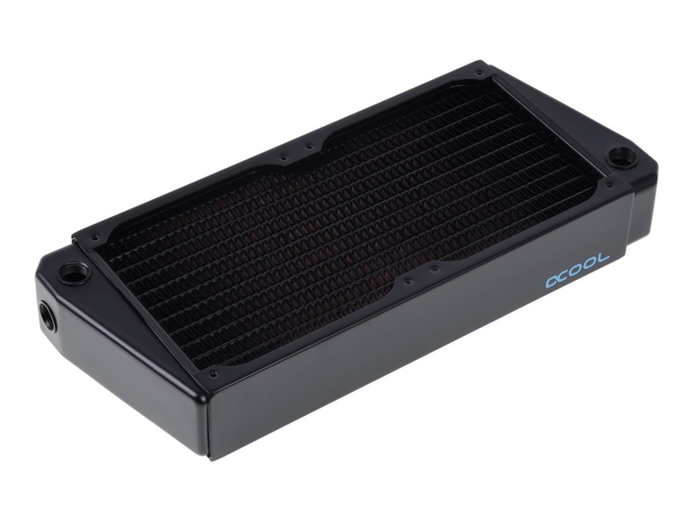 Alphacool Nexxxos Xt45 Full Copper X-Flow - Radiator Til Væskekølesystem - Radiatorstørrelse: 240 Mm - Sort