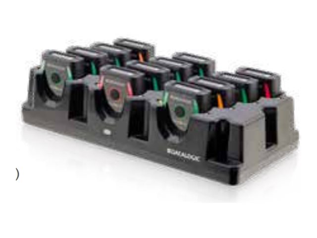 Datalogic - Barcode-Scanner-Ladestation - 12 Steckplätze - Ausgangsanschlüsse: 12