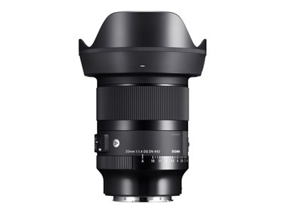 Sigma 20mm F1.4 DG DN | A, Ultralaajakulmaobjektiivi, 17/15, Sony E, Automaattinen tarkennus