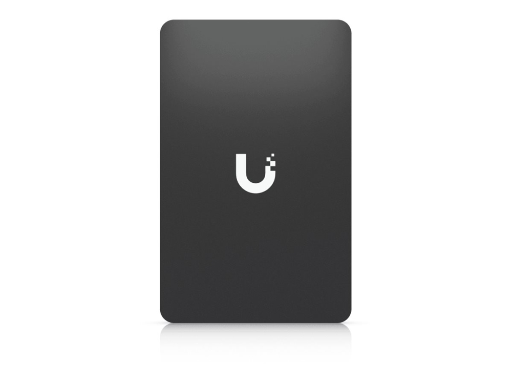 Ubiquiti UA-Card-B-10, Kulkukortti lähilukuominaisuudella, 13,56 MHz, musta, 10 kpl, 85,6 mm, 54 mm