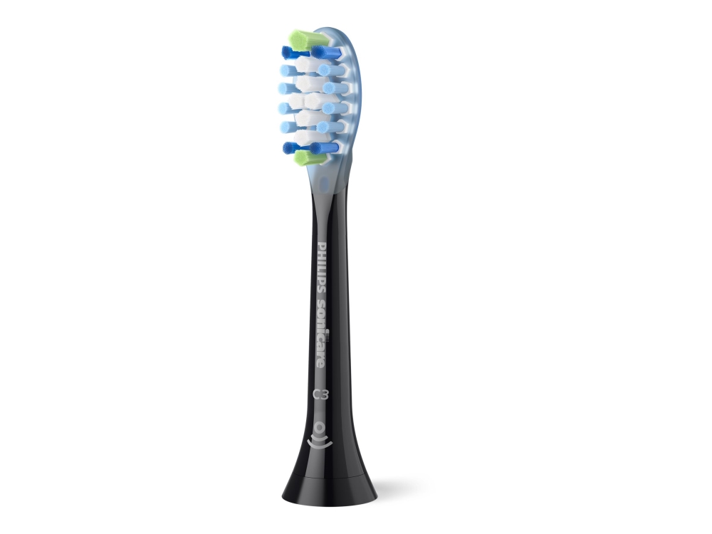 Philips Sonicare C3 Premium Plaque Defence HX9045 - Extra tandborsthuvud - till tandborste - svart (paket om 5) | Hälsa - Tandvård - Tandborsthuvuden | GameStuff