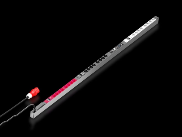 Rittal 7979.234, Målte, Trefaset, Aluminium, Plast, Sort, TFT, 24 AC stikkontakt(er)