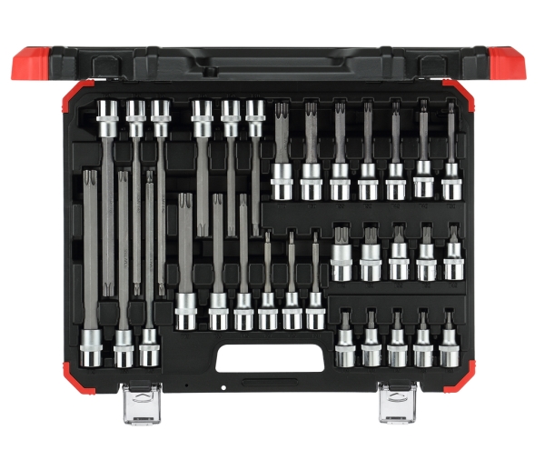 Gedore Schraubendrehereinsätze 1/2'' 32-Teilig Tx, 5,4 Kg, 32 Stück(E)