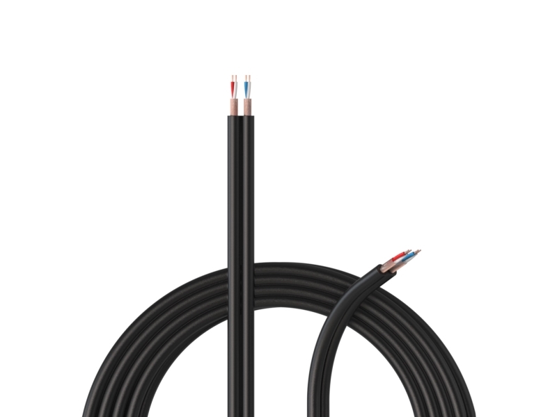 Procab Sig58/1, 100 M, Sort, Pvc, 2 Par, 0,16 Mm², -40 - 80 °C