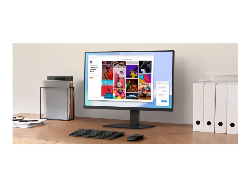 Lg 27Ba400-B - Led-Display - 27" - 1920 X 1080 Full Hd (1080P) @ 60 Hz - Ips - Hdmi - Lautsprecher