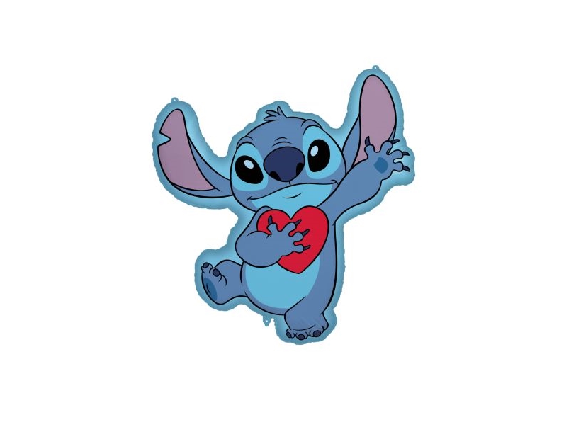 Stitch folieballon, 78 x 74 cm | Skola & Hobby - Festdekorera - Ballonger | GameStuff