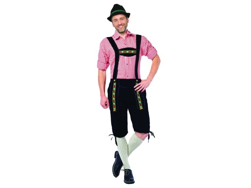 Schwarze Tiroler Hose