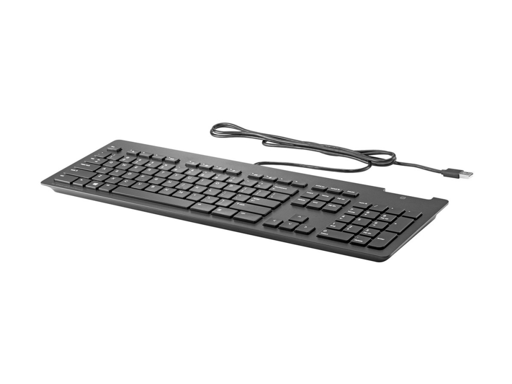 HP Business Slim v2 - Tastatur - USB - QWERTY - Engelsk