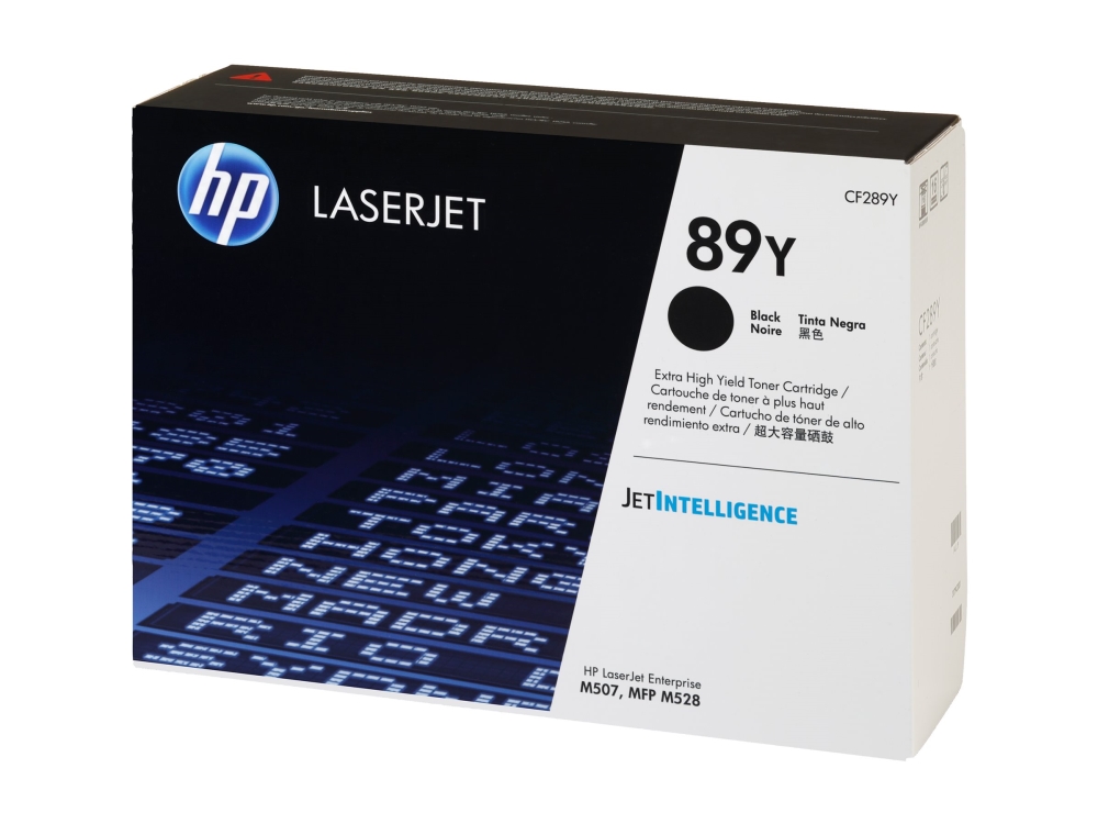 HP 89Y - Høj kapacitet - sort - original - LaserJet - tonerpatron (CF289Y)