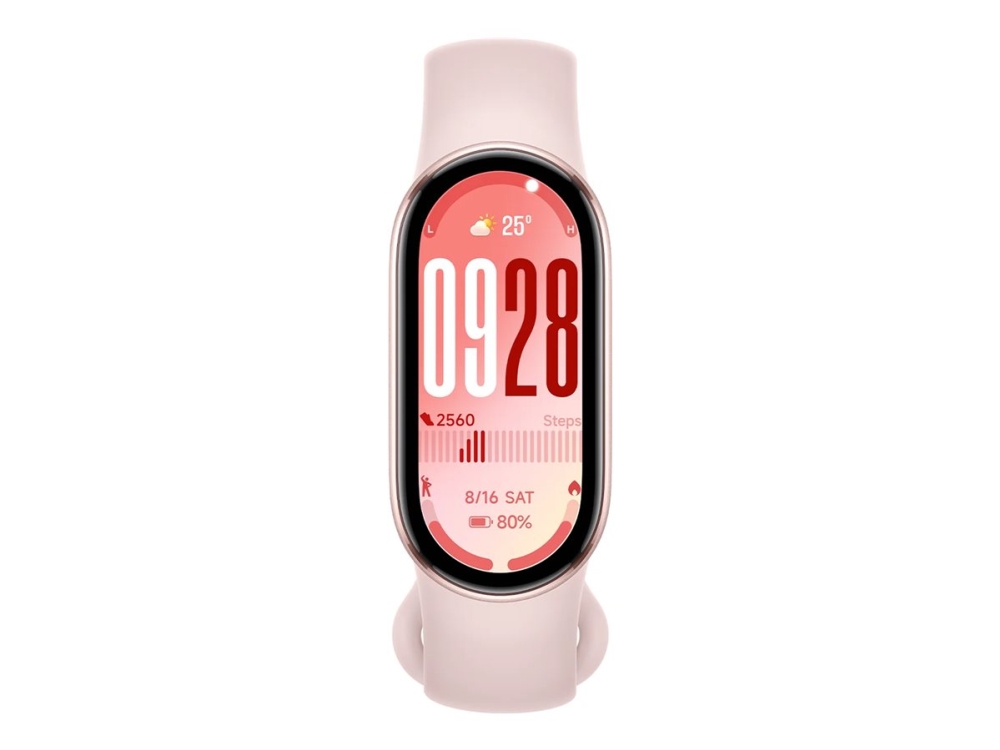 Xiaomi Smart Band 10 - Aktivitetssporer med rem - TPU - håndledsstørrelse: 135-210 mm - display 1.72 - Bluetooth - 15.95 g - mystisk rose