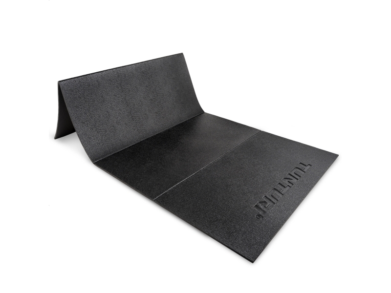 Sportmatte Tunturi Outdoor-Fitnessmatte, Pvc, Schwarz