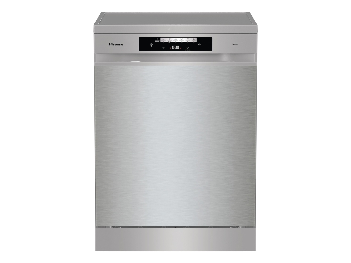 Hisense Dishwasher, Freestanding, Full size (60 cm), Silver, Touch, 16 place settings, C
