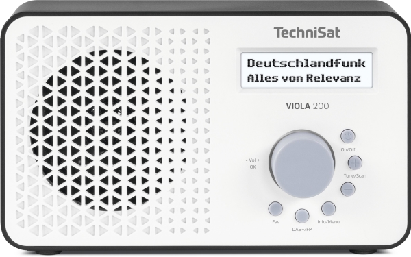 Technisat Viola 200 Weiß/Schwarz