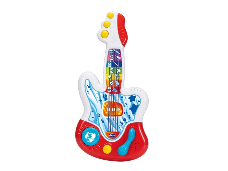 Chicco Chicco 50779 Interaktiv Min första gitarr 9m+ | Leksaker - Rollek - Musikleksaker | GameStuff