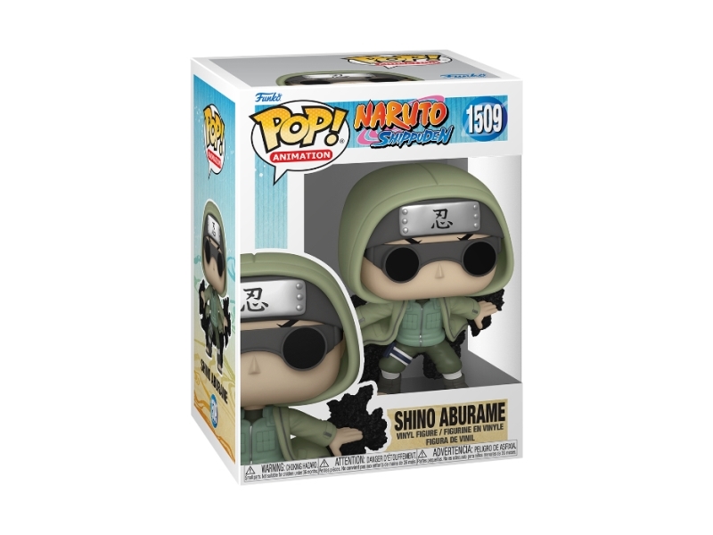 Funko Pop! Vinilinė Figūrėlė: Naruto Shippuden - Shino Aburame, 9 Cm