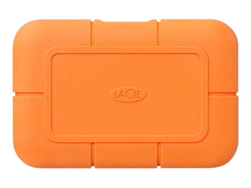 Lacie Stnd4000400, 4 Tb, Usb Typ-C, Usb4 Gen 3X2, 4000 Mb/S, Orange, Edelstahl